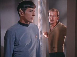 real!Spock with dark!Kirk